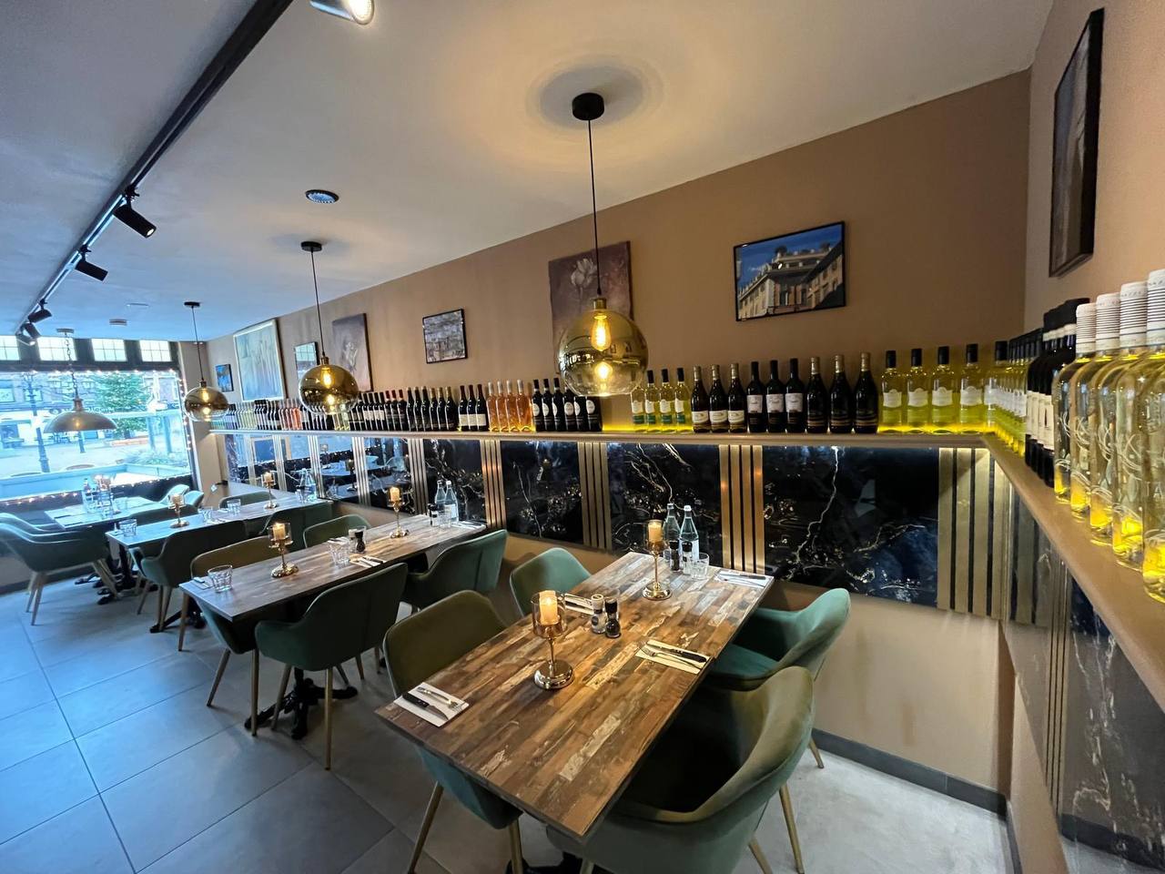 Restaurant interieur design - Italiaanse sfeer