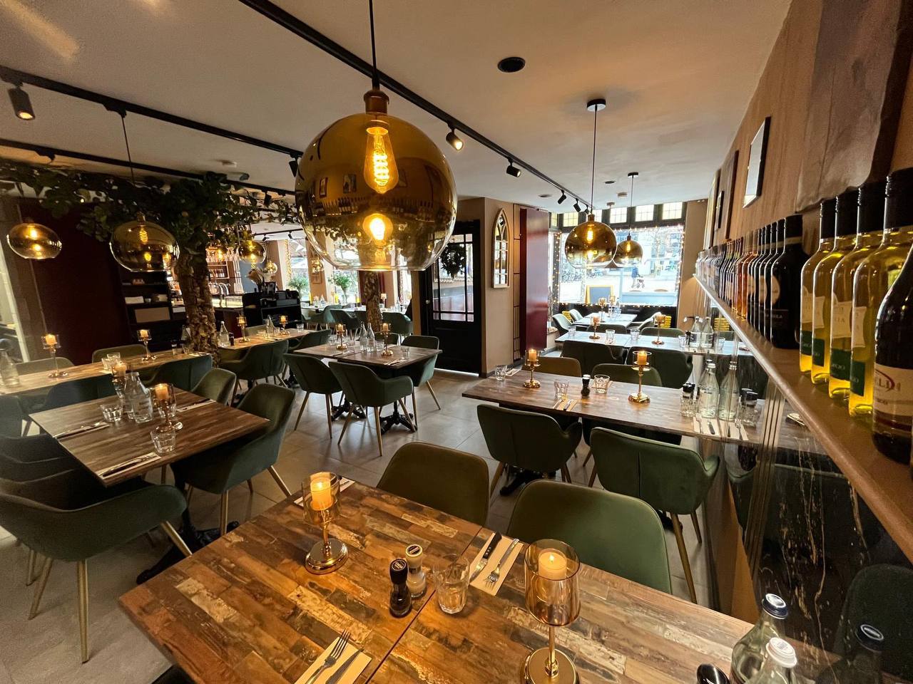 Italiaanse koffie en desserts