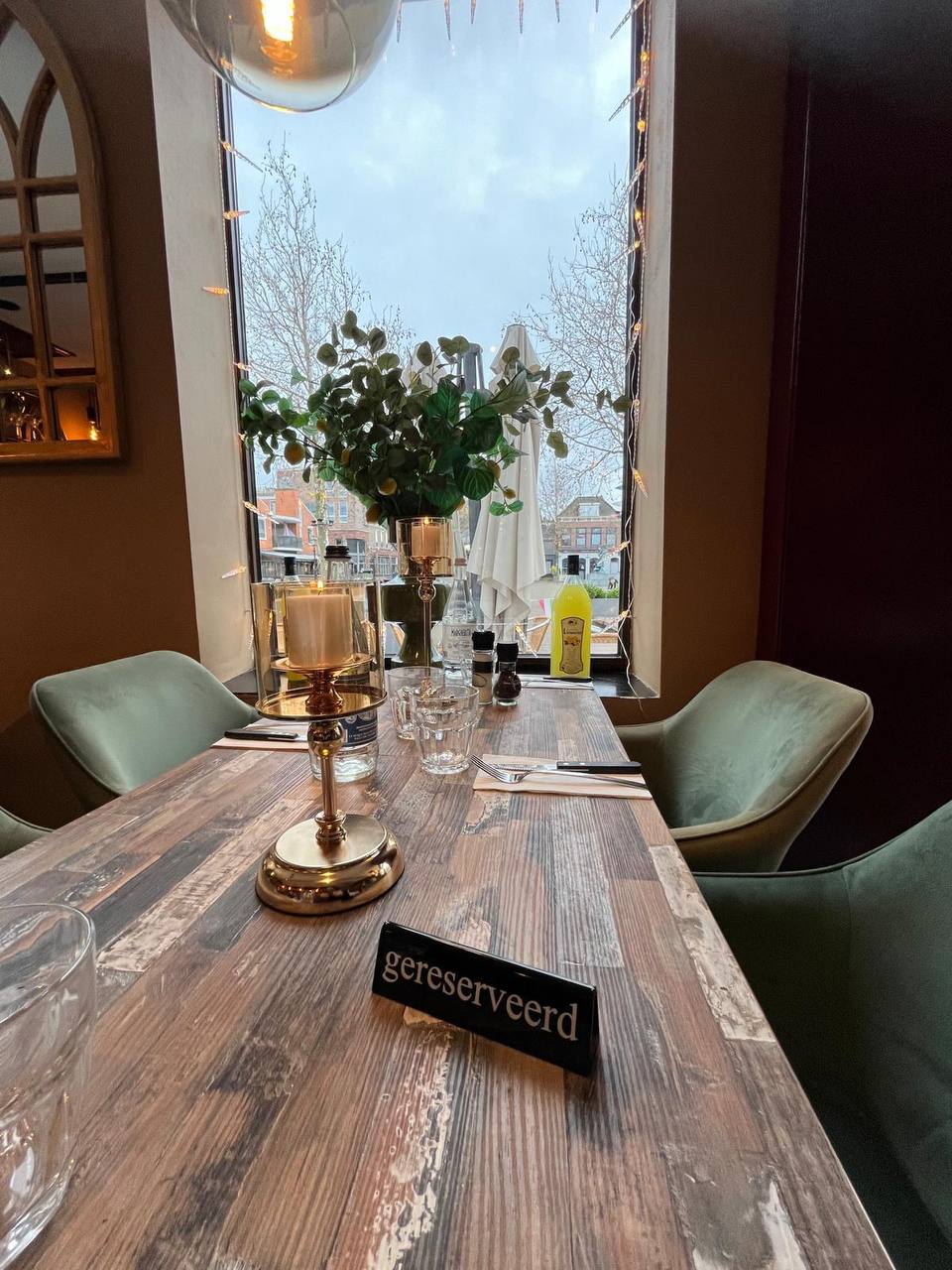 Pizza met verse mozzarella